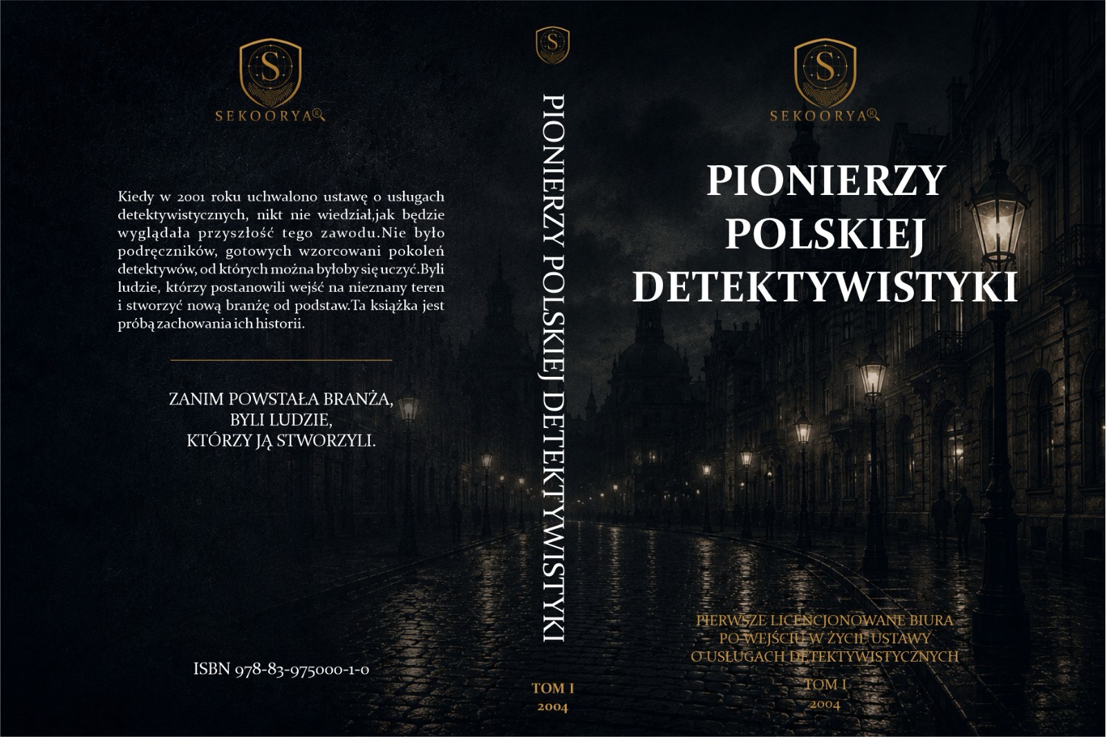 Okładka książki Pionierzy Polskiej Detektywistyki — Tom I